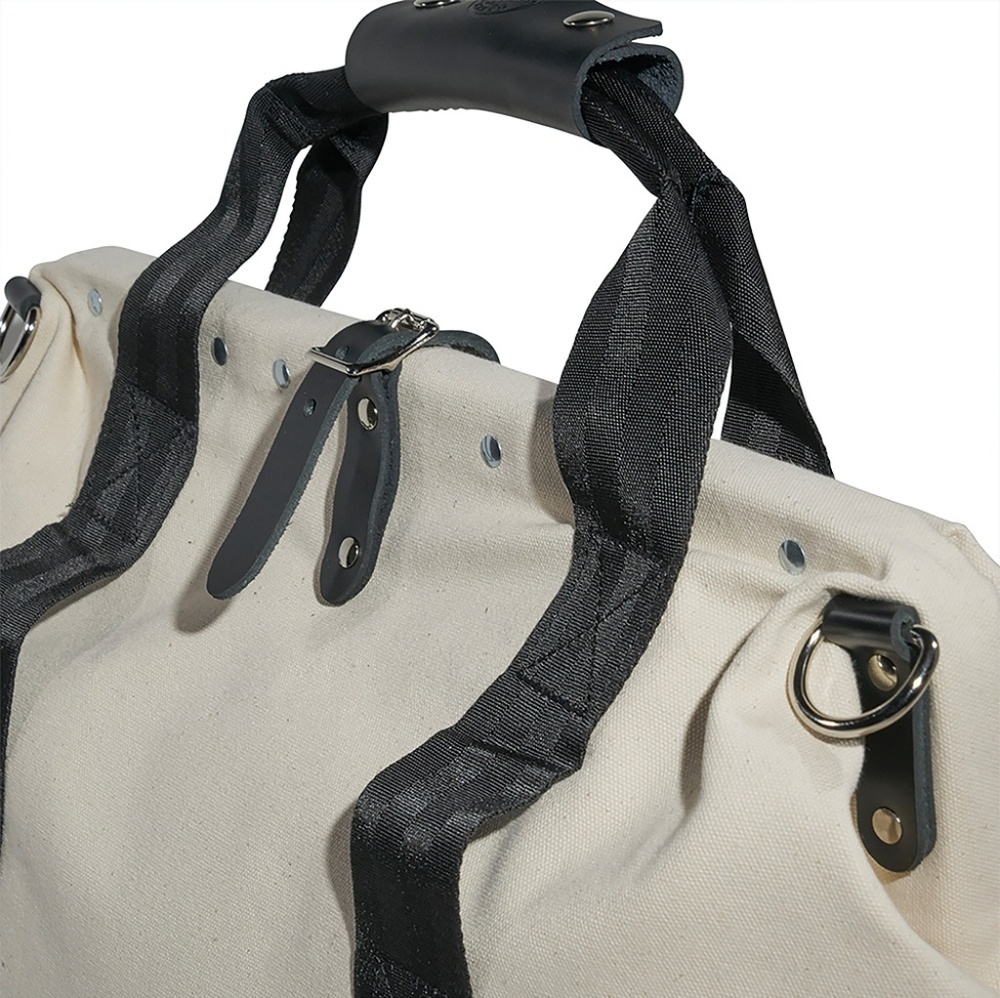 Klein Tool Bag, Canvas w/Leather Bottom - Picture 2 of 5